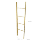 Escada Decorativa Em Madeira - Natural