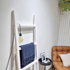 Escada Decorativa Salinas Em Madeira - Branco