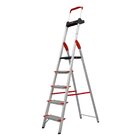 Escada Dobravel 5 Degraus Confort Em Aluminio Alumasa