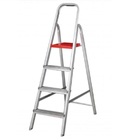 Escada Doméstica Alumínio 4 Degraus  - Reisam