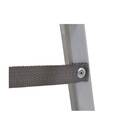 Escada Doméstica Aluminio 4 Degraus Natural 120 Kg - Reisam