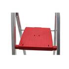 Escada Doméstica Aluminio 7 Degraus Natural 120 Kg - Reisam