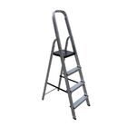 Escada Doméstica Em Alumínio Botafogo Pro - 4 Degraus