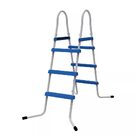 Escada Dupla 109 Cm 3 Degraus Para Piscina Inflável Estrutura