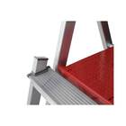 Escada De Aluminio Dupla 8 Degraus Natural 120 Kg - Reisam