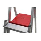 Escada De Aluminio Dupla 8 Degraus Natural 120 Kg - Reisam