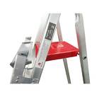 Escada De Aluminio Dupla 8 Degraus Natural 120 Kg - Reisam