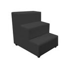 Escada Escadinha Pet Cachorro 3 Degraus Rampa Suede Grace Cin