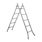 Escada Extensiva 3 Em 1 Metalon 30x20mm 6 E 12 Degraus 160cm