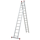 Escada Extensiva de Alumínio 13x2 degrau