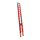 Escada Extensível 24 Degraus Fibra 6,6M 150kg Botafogo