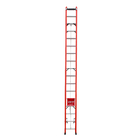 Escada Extensível 32 Degraus Fibra 9M 150kg Botafogo