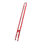 Escada Extensível 36 Degraus Fibra 10,2M 150kg Botafogo