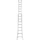 Escada Extensivel Dupla 2x8 Degraus 3 Posições 4,50m 150Kg Mor