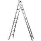 Escada Extensivel Dupla 2x8 Degraus 3 Posições 4,50m 150Kg Mor