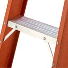 Escada Fibra De Vidro Tesoura Duplo Acesso Em Alumínio - Taf