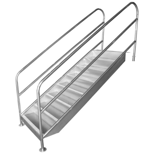 Escada Fisioterápica Inox - Para Gestantes Idosos Pessoas Pes