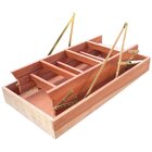 Escada Madeira Alçapão Sótão 0,60 X 1,20 X 2,75m