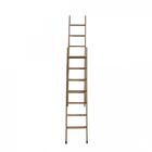Escada Madeira Eucalipto Alongável 2 Partes 9 Degraus - Volpa