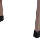 Escada Madeira Eucalipto Alongável 2 Partes De 7 Degraus - Vo