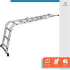 Escada Multifuncional 4x3 12 Degraus Sem Plataforma 3,26m