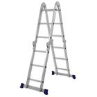 Escada Multifuncional Com Plataforma 4x3 12 Degraus