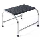 Escada Para Maca 1 Degrau Metálica Auxiliar Inox Medcombo