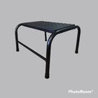 Escada Para Maca 1 Degrau Metálica Esmaltada Preta Medcombo