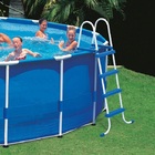 Escada para Piscina Intex 122 cm de altura cor Azul #28062