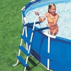 Escada para Piscina Intex até 107 cm de altura AZUL #28061