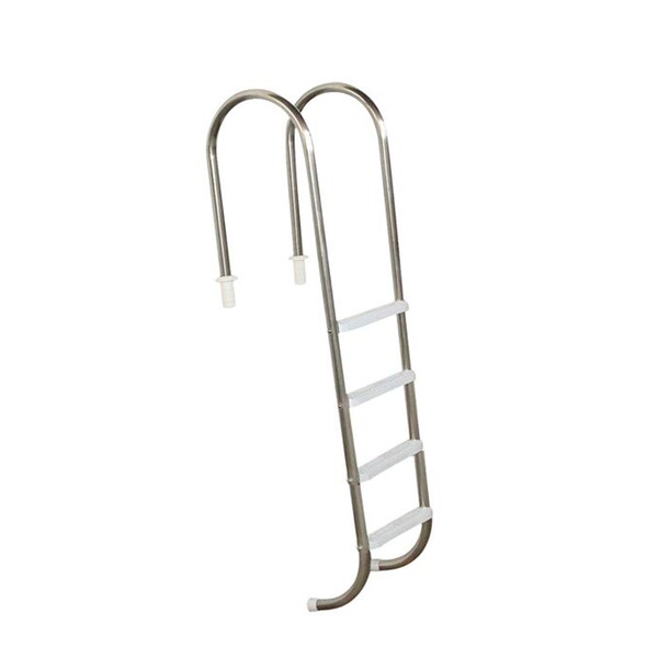 Escada Para Piscina Marinheiro 1 1/2" Em Aço Inox 4 Degraus A