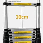 Escada Telescópica Aluminio Fortt 5.8m 15 Degraus - Eta01-5.8m