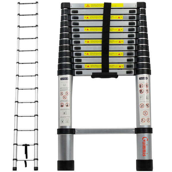 Escada Telescópica De Alumínio 3,20 M Guimmis