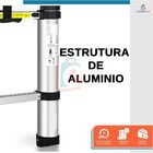 Escada Telescópica Extensível 10 Degraus Starfer 3,2 Metros