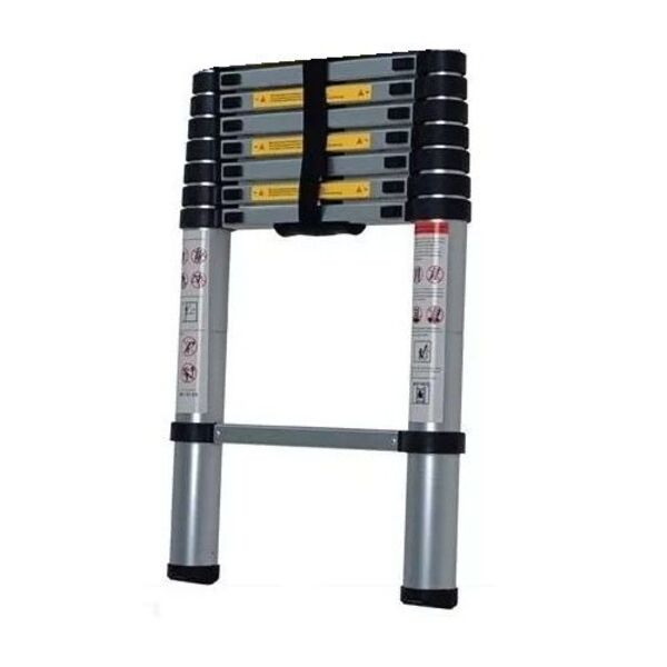 Escada Telescópica Multifuncional Alumínio 07 Degraus 150 Kg