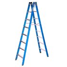 Escada Tesoura Dupla Em Fibra Premium 2,10m 7 Degraus Wbertolo