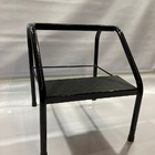 Escadinha 2 Degraus Pintura Epóxi Preta