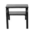 Escadinha Multiuso 2 Degraus Para Obeso Piso Em Mdf Com Embor