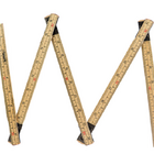 Escala Métrica De Madeira Famastil 1m