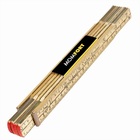 Escala Métrica De Madeira Natural Dupla