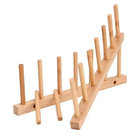 Escorredor Bambu Louça Prato Copo Pia Bancada Cozinha Multius