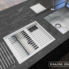 Escorredor Calha Úmida Quadratta