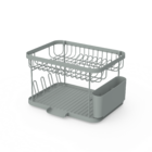Escorredor Cinza Aço e Plástico Double Delinia Eleki