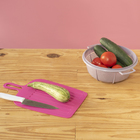 Escorredor De Alimentos Lilás Da Linha Vibra - Mozcada