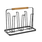 Escorredor de Copos 24x13,6x19,1cm Metalla Preto Yoi