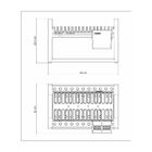Escorredor De Louca Ciclo Em Aco Inox Com Porta Talheres Bran