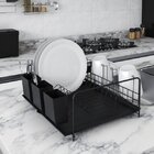 Escorredor De Louça Com Bandeja E Porta Talheres De Plástico