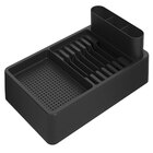 Escorredor De Louça Coza Flat Preto 17000/1008