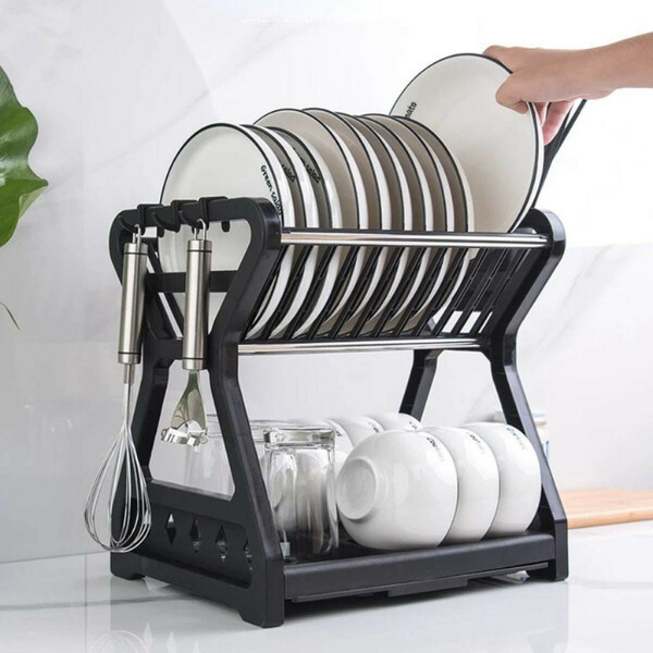 Escorredor De Louça Desmontável Pratos Copos Talheres