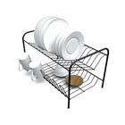 Escorredor De Louça Duplo Em Aço Com Porta Copos - Stolf